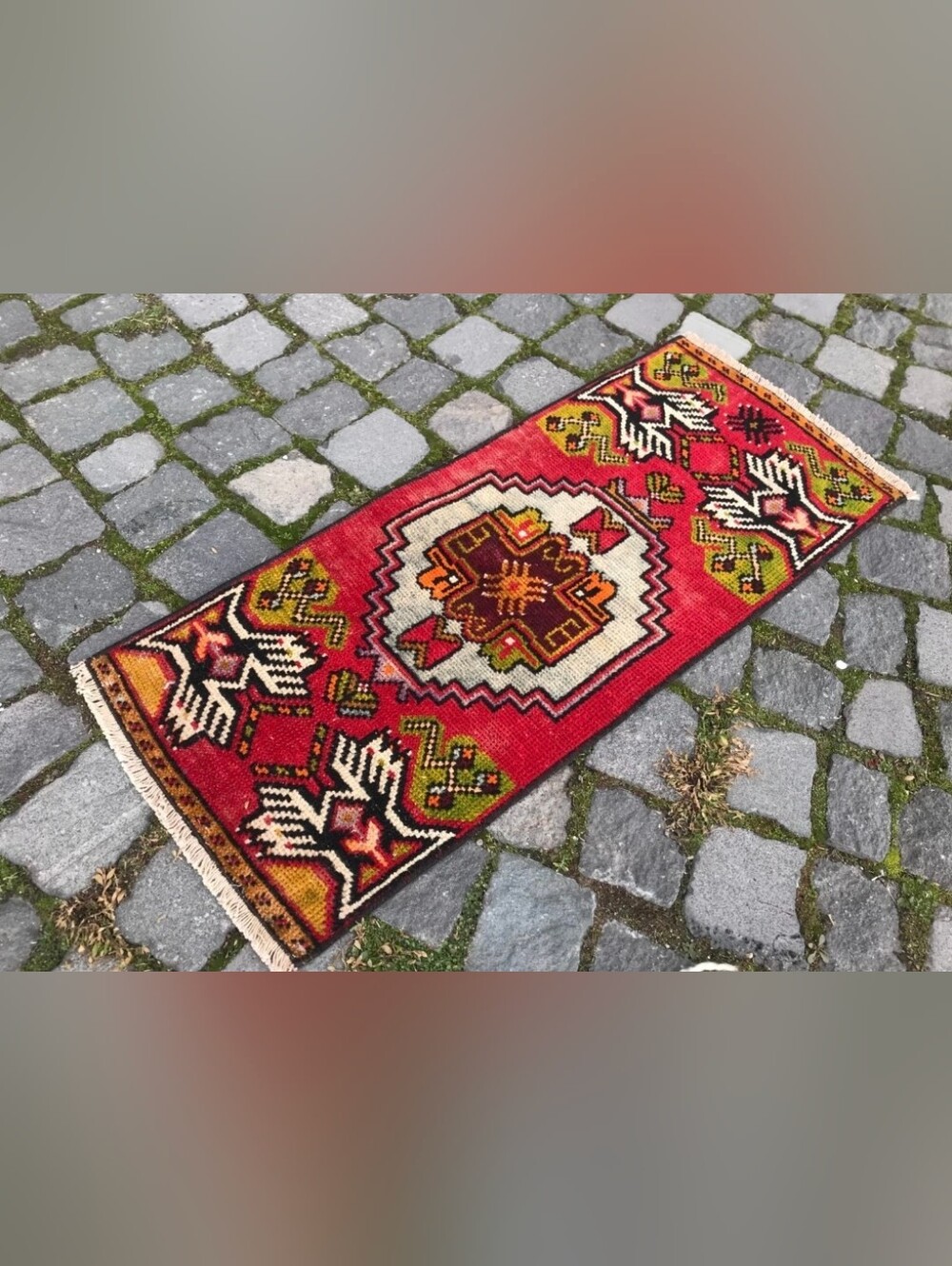 Vintage Turkish Door Mat